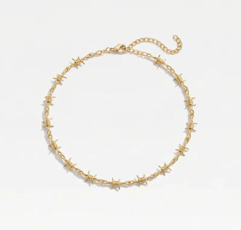 Barbed Wire Choker Necklace – Danielle Guizio x The M Jewelers