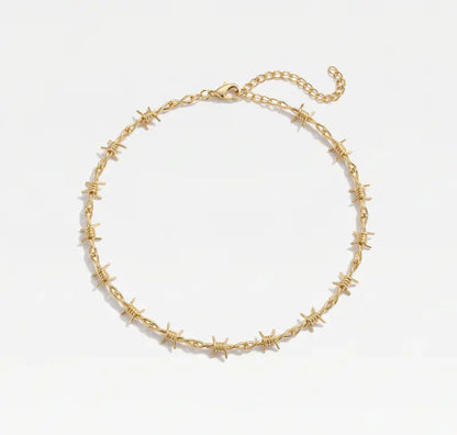 Barbed Wire Choker Necklace – Danielle Guizio x The M Jewelers