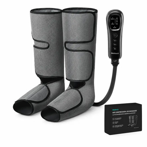 Nekteck Air Compression Leg Massager – 3 Massage Levels with Auto Shut-Off
