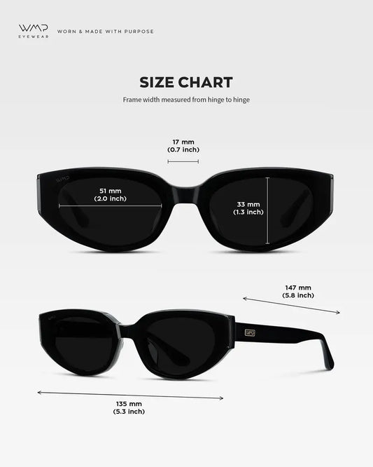 Astra Modern Cat-Eye Sunglasses – Flat-Lens Fashion Shades