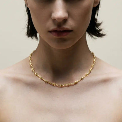 Barbed Wire Choker Necklace – Danielle Guizio x The M Jewelers
