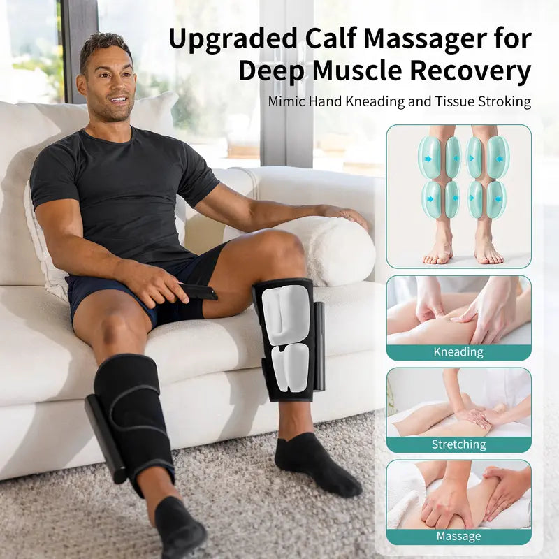 Nekteck Air Compression Leg Massager – 3 Massage Levels with Auto Shut-Off